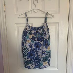 💙 3/30 Floral Blouse